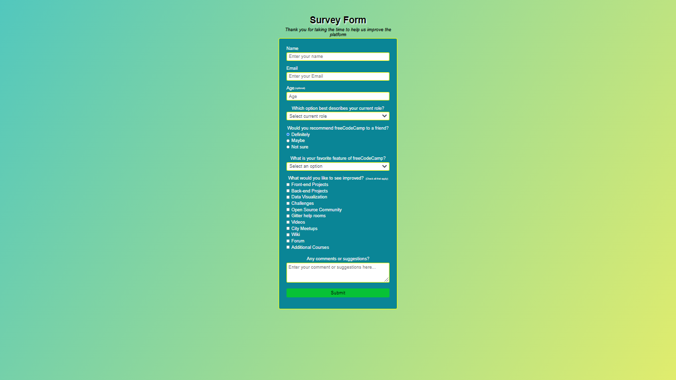 Survey Form-img